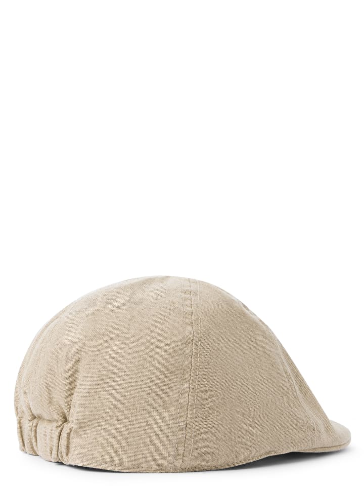 Camel Active Schiebermütze mit Leinen-Anteil in beige - 0001 günstig kaufen L
