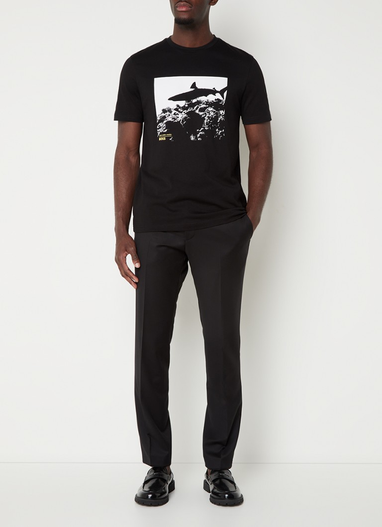 Tricou cu imprimeu de căluț de mare de la HUGO BOSS