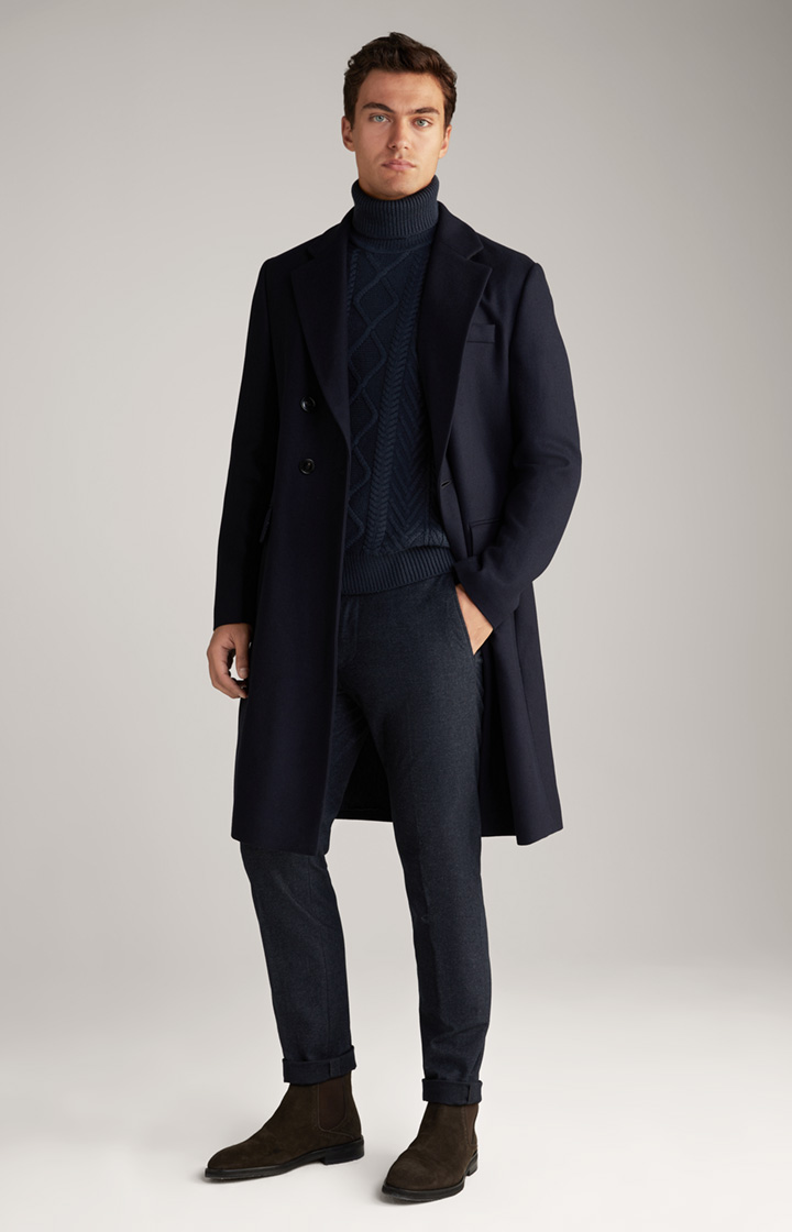 Mantel Jennis in Navy