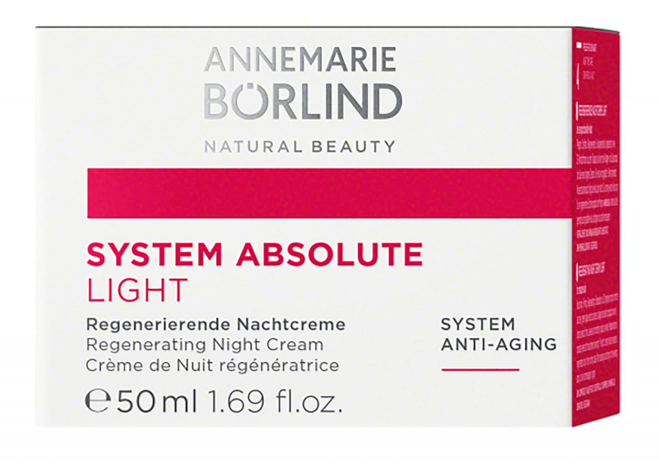ANNEMARIE BÖRLIND SYSTEM ABSOLUTE Regenerierende Nachtcreme light