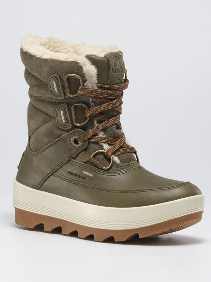 Kamik Leder-Winterstiefel 