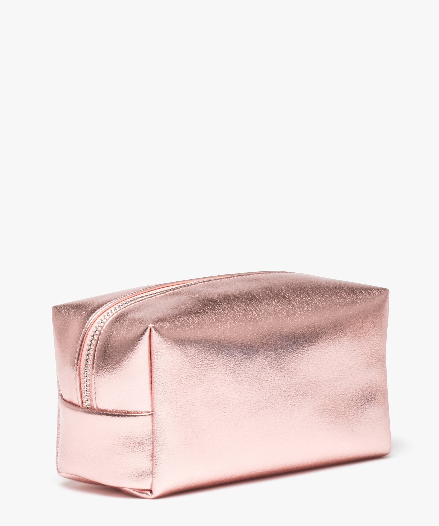 Trousse à maquillage femme à fermeture zippée rose | GEMO