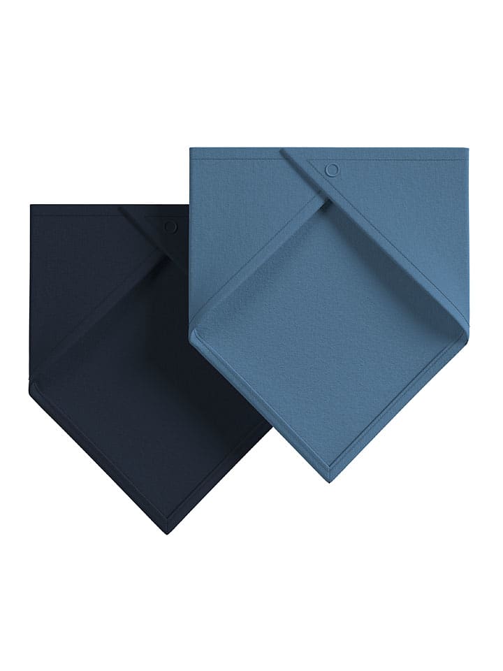 s.Oliver 2er-Set: Halstücher in Blau günstig kaufen onesize