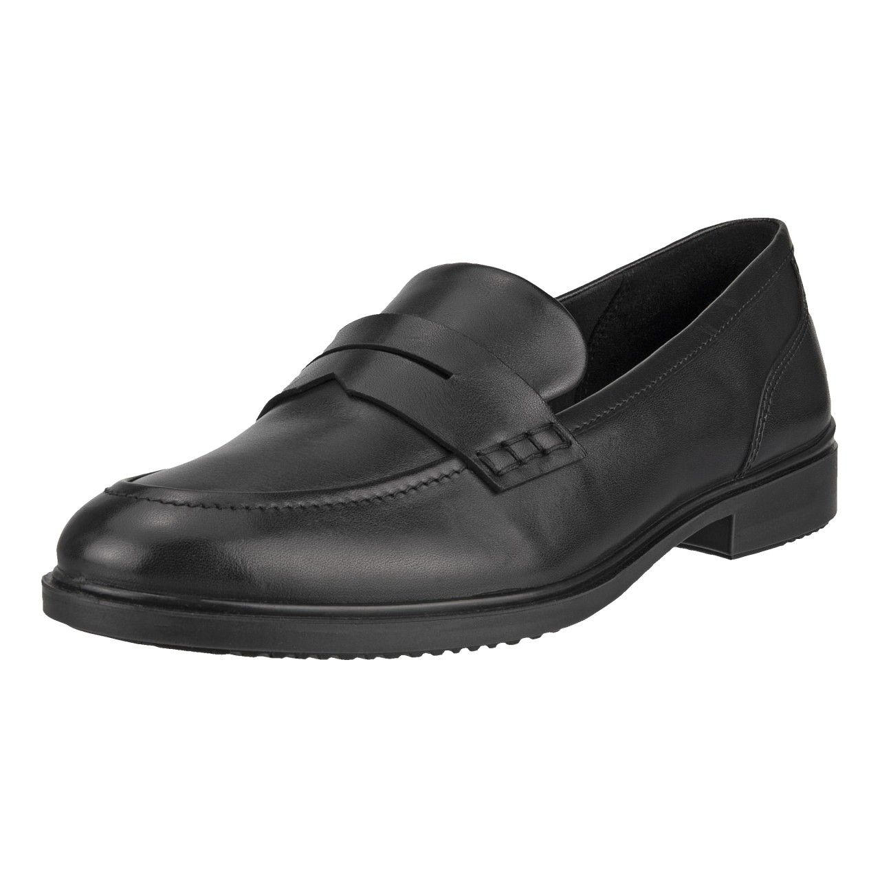ECCO Komfort Slipper schwarz Dress Classic Loafer
