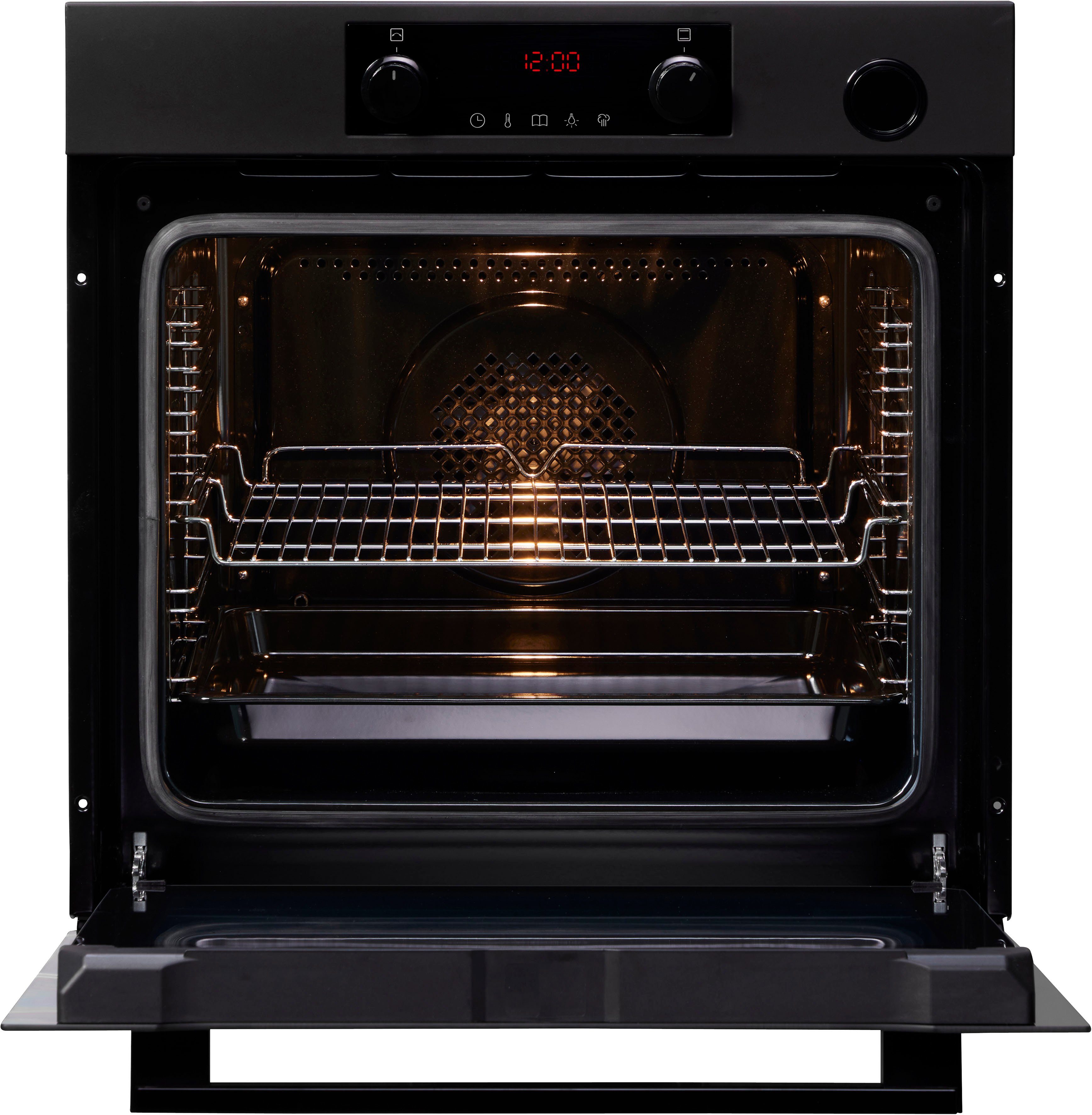 Amica Dampfbackofen EBSX 949 660 SM, mit Teleskopauszug nachrüstbar, Steam Clean