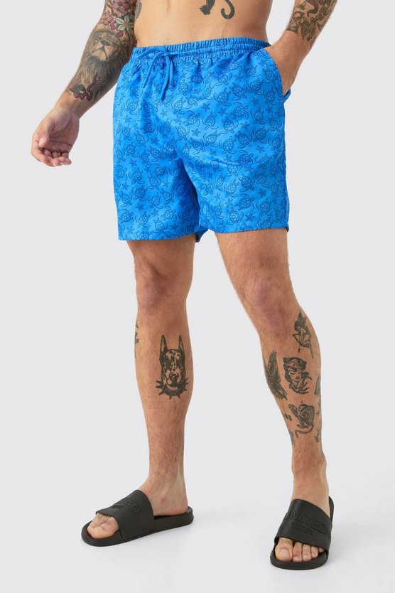 Mittellange Limited Edition Badehose