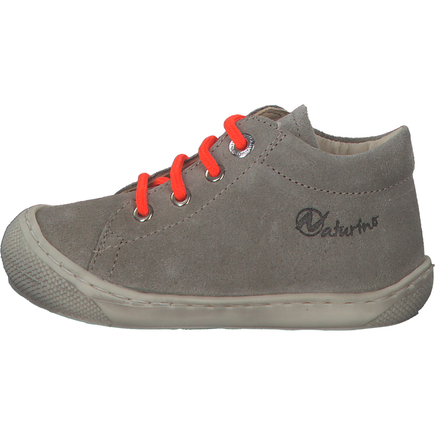 Naturino Cocoon 2012889 M, Lauflernschuhe, Kinder, taupe-orange fluo