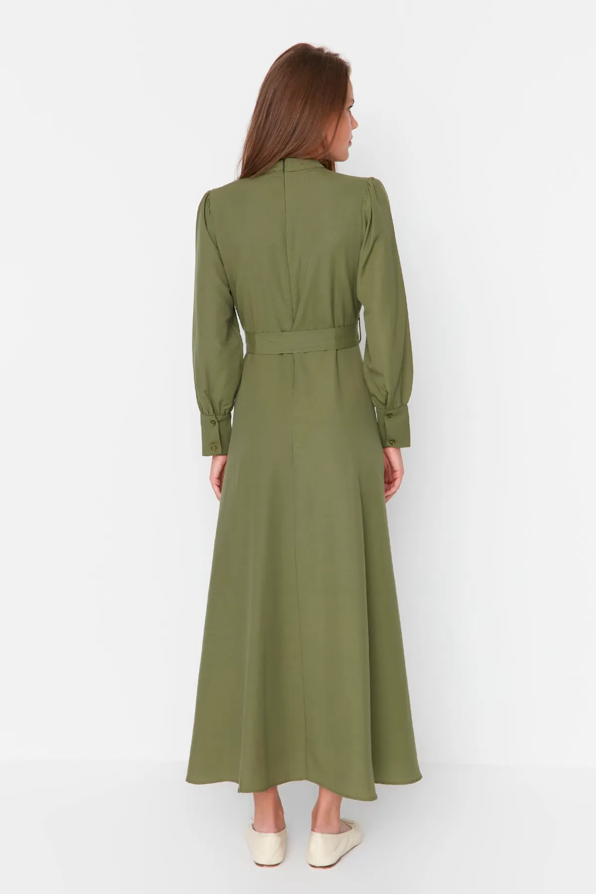 Trendyol Modest  Kleid - Khaki - A-Linie