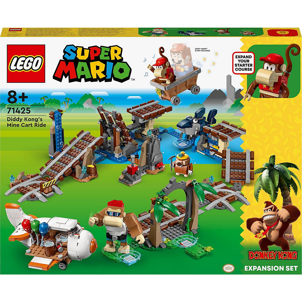 LEGO® Super Mario 71425 Diddy Kongs Lorenritt – Erweiterungsset