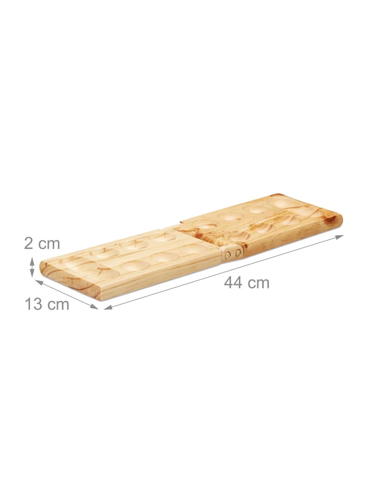 relaxdays Kalaha Spiel in Natur günstig kaufen onesize