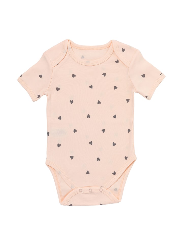 Schlummersack Bio Baby-Bodys kurzarm 5er-Pack in Rosa günstig kaufen
