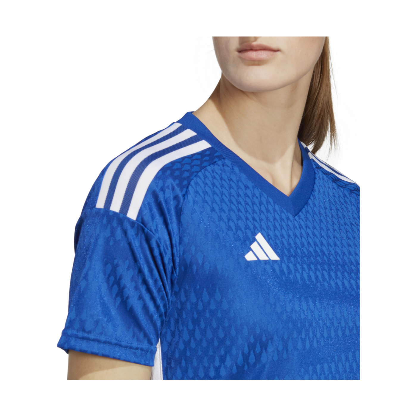 adidas Tiro 23 Competition Match Trikot Damen Blau Weiss