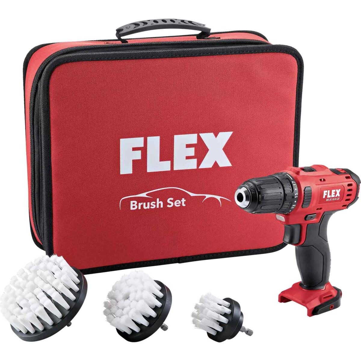 FLEX Akku-Schrauber DD 2G 10.8V   Bürstenset