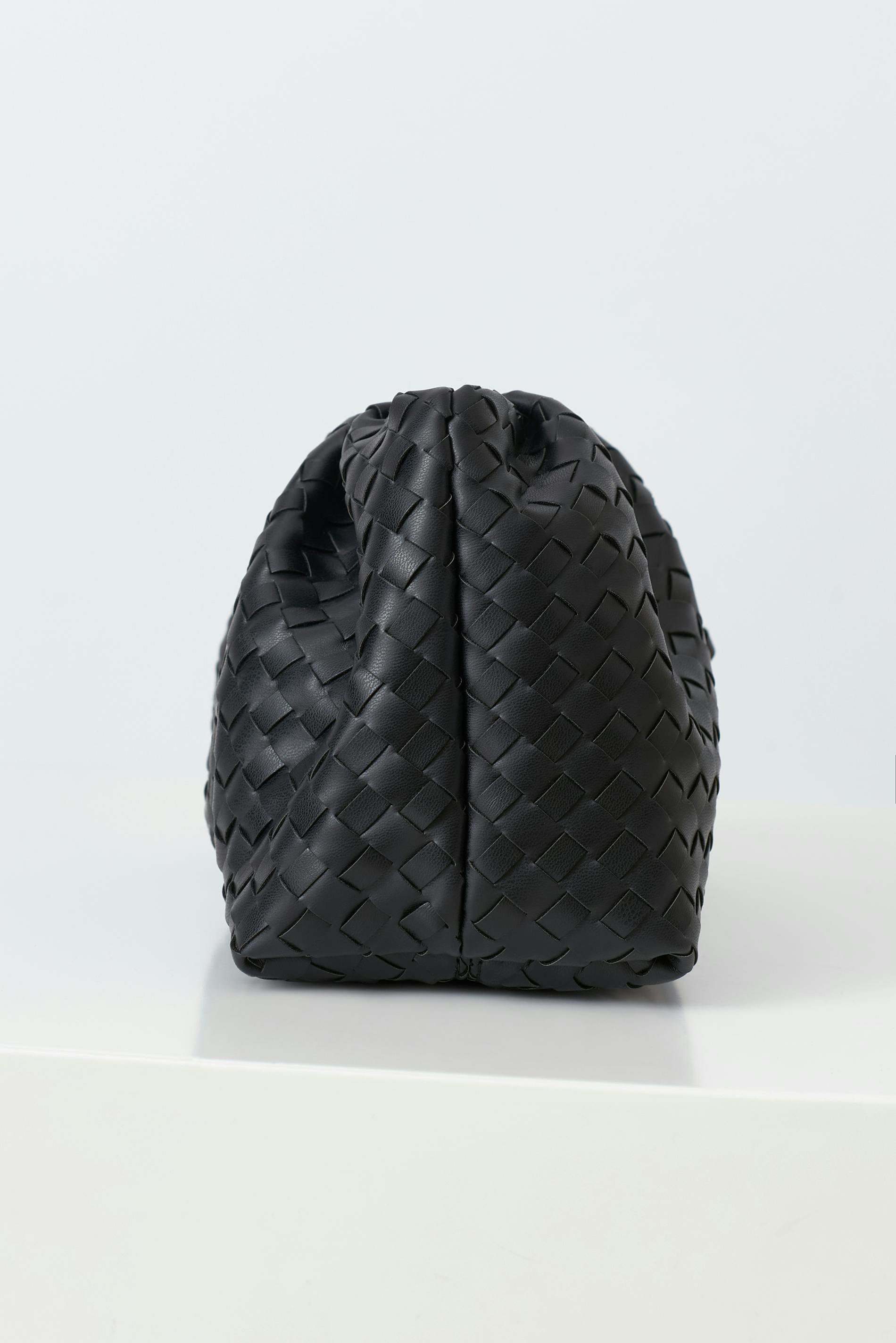 Braided clutch bag