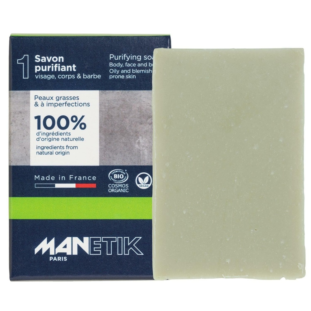 manetik Savon purifiant Corps, visage & barbe Savon purifiant Corps, visage & barbe
