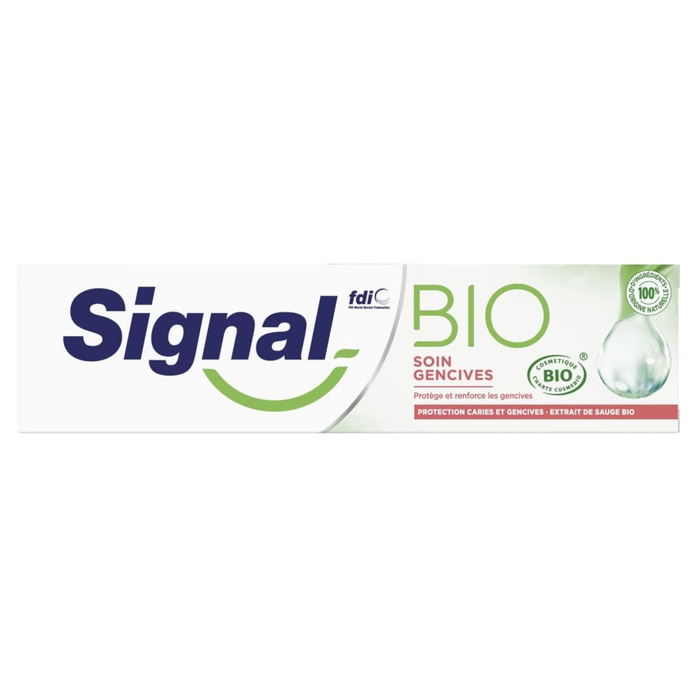 signal SIGNAL Dentifrice Bio Soin Gencives 75ml Dentifrice