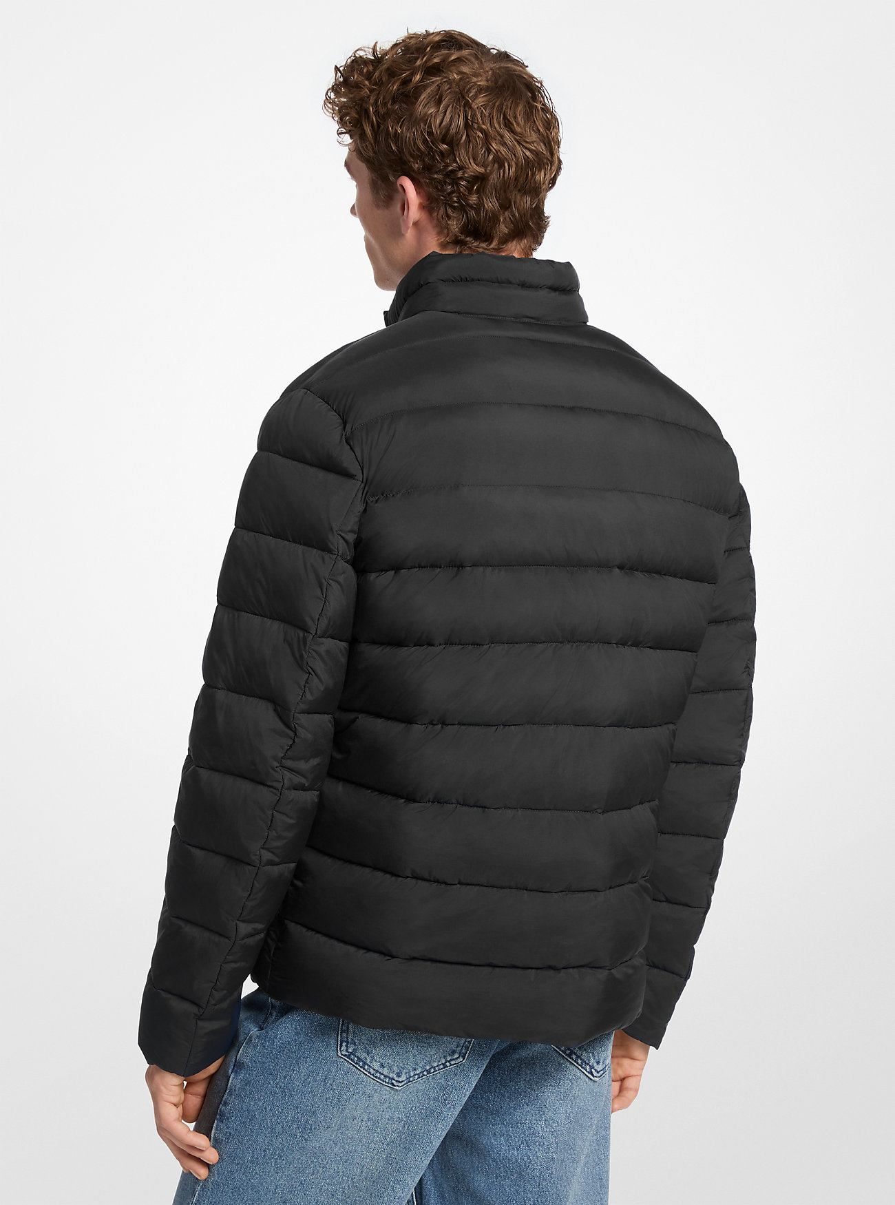 Giacca imbottita in nylon Baxter - NERA