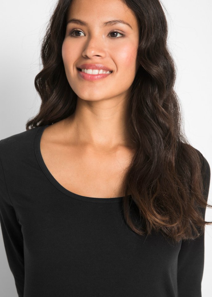 Stretch-Shirt, Langarm
