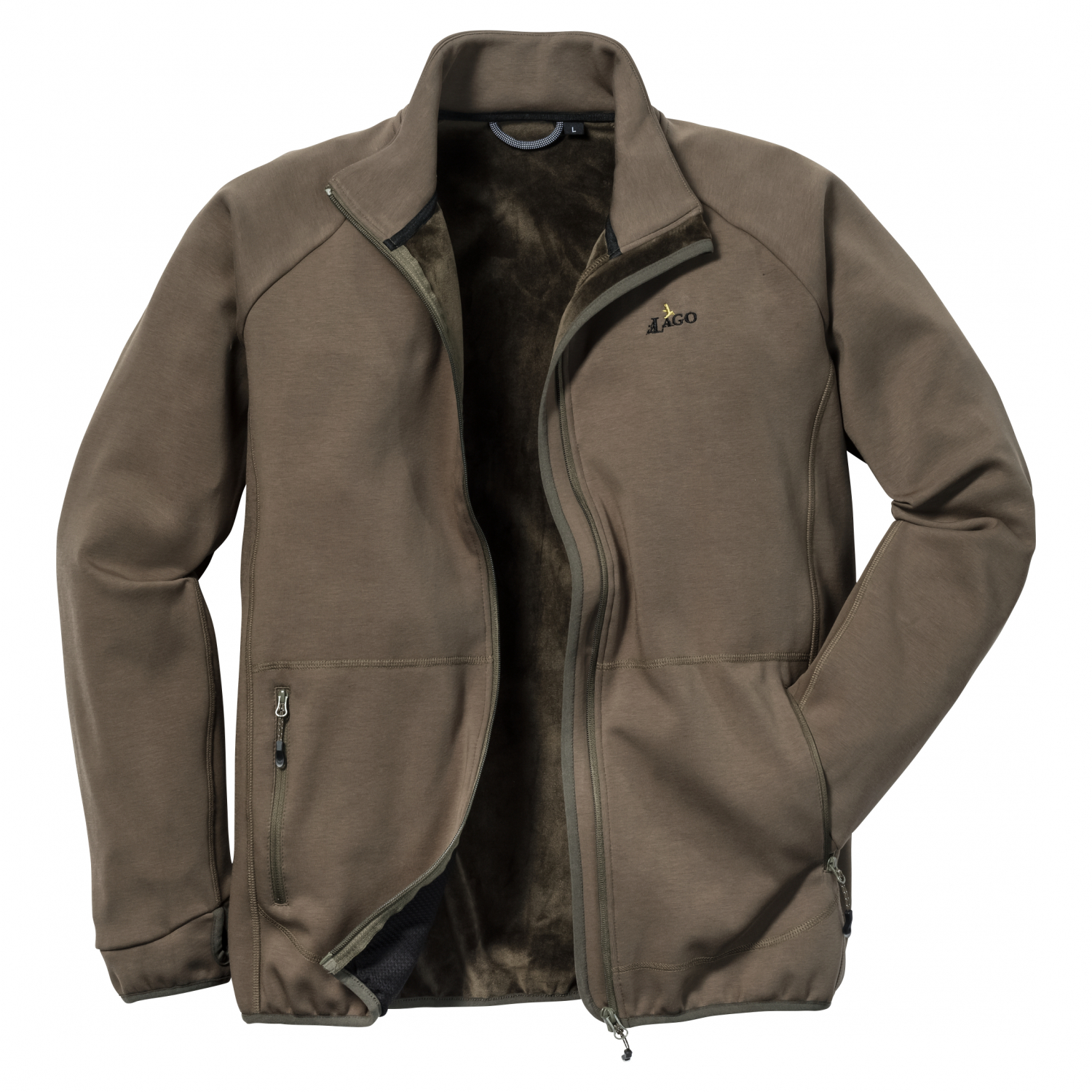 il Lago Prestige Herren Fleecejacke Powerstretch Flex