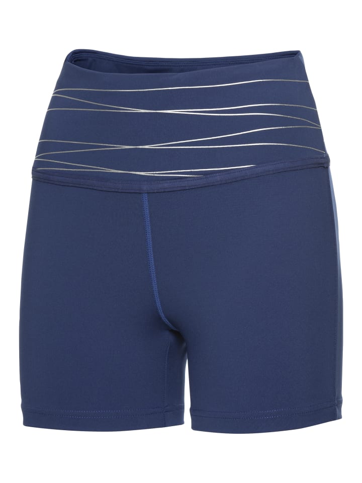 Vivance Active Shorts in dunkelblau, silber günstig kaufen