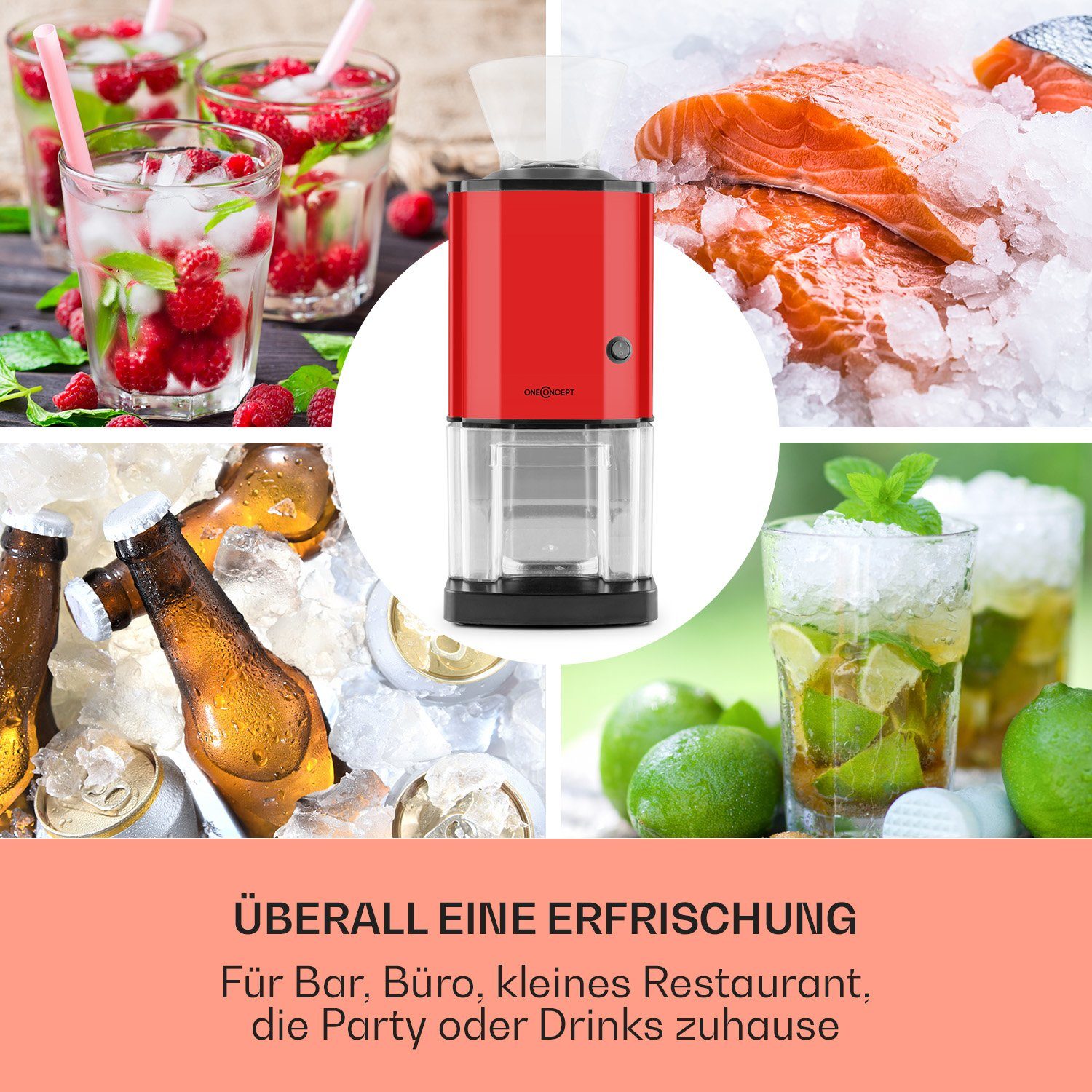 ONECONCEPT Eiswürfelmaschine Icebreaker