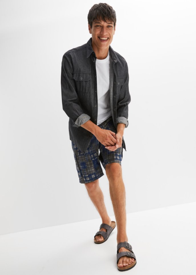Cargo-Bermuda, Loose Fit