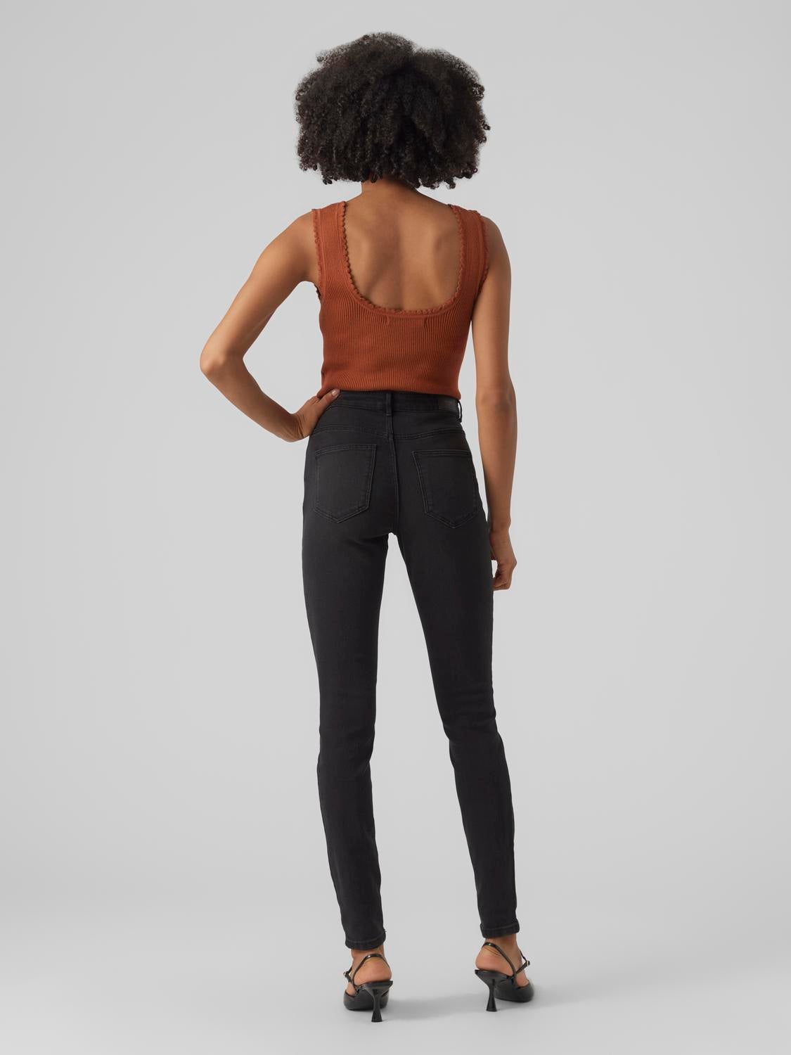 VMJUNE Mid Rise Slim Fit Jeans