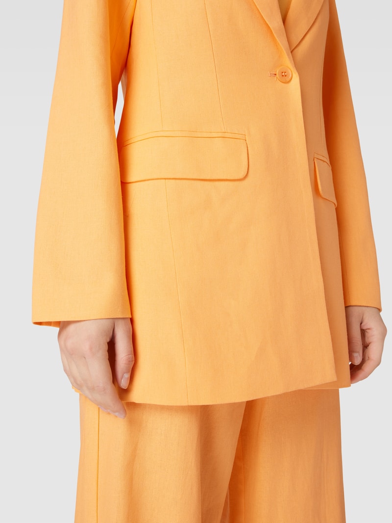 Blazer mit Reverskragen Modell 'TANIA' in orange