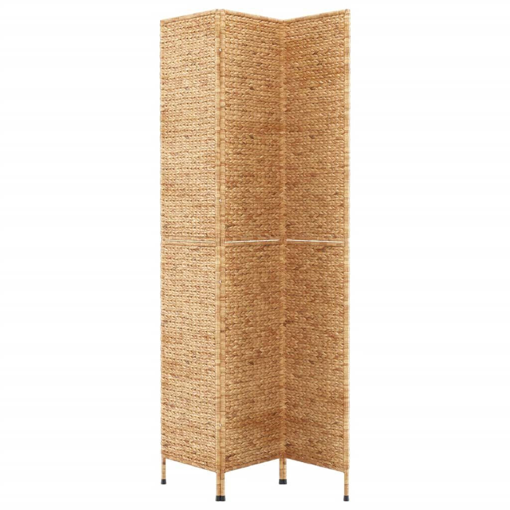 vidaXL Raumteiler Paravent 3-tlg. 122x180 cm Wasserhyazinthe, 1-tlg.