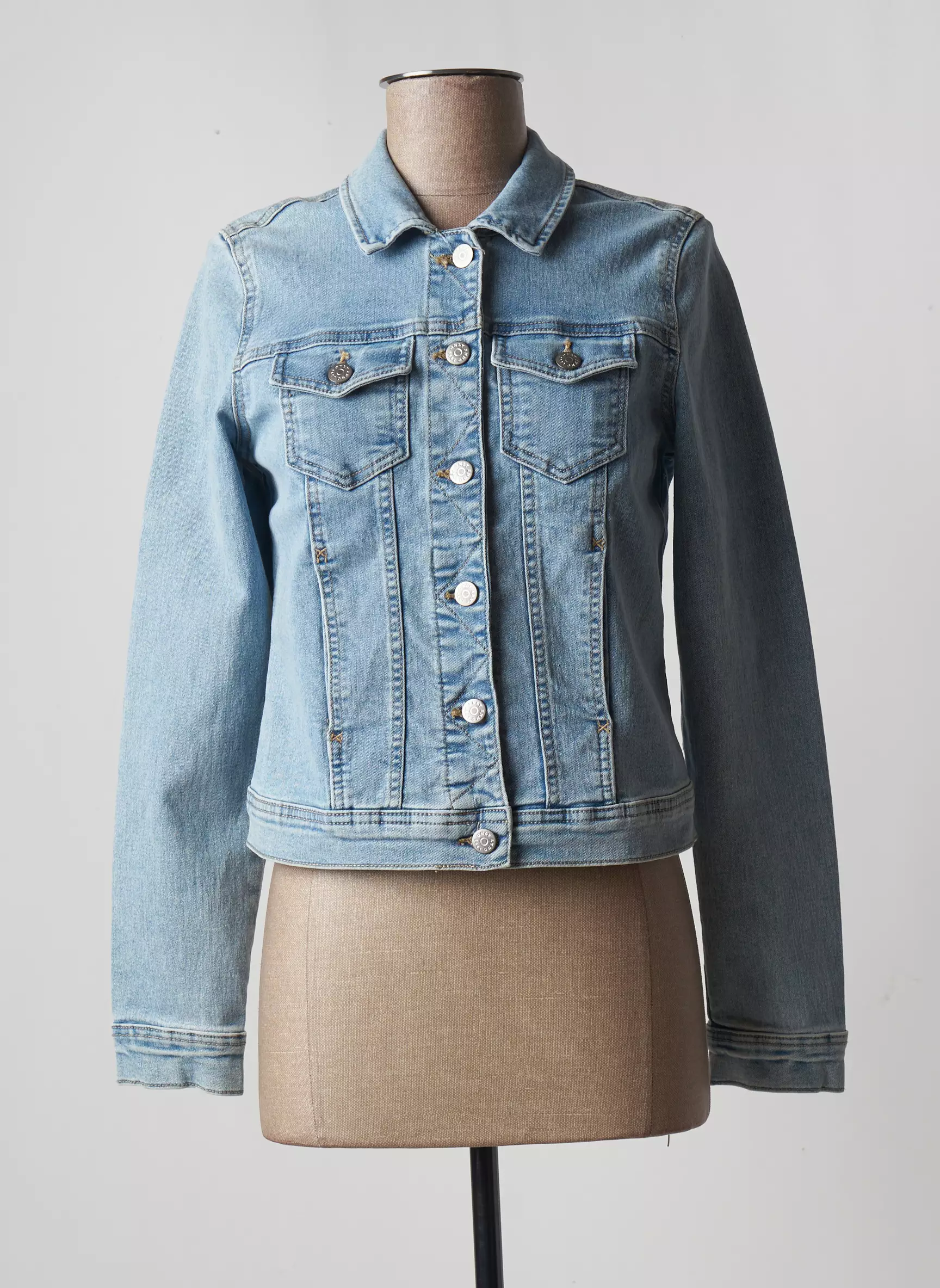 Only Vestesenjean Femme couleur bleu