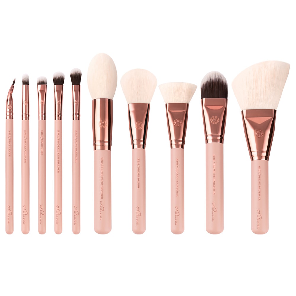 luvia Expansion Set - Rose Golden Vintage Kit de Pinceaux à Maquillage