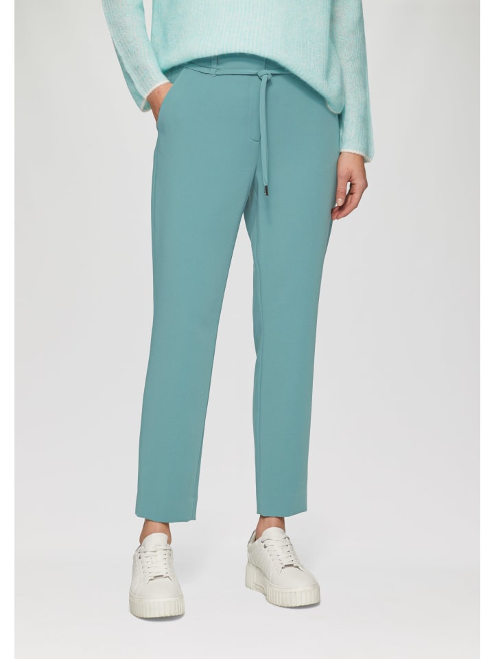 s.Oliver BLACK LABEL Hose 7/8 in Petrol günstig kaufen