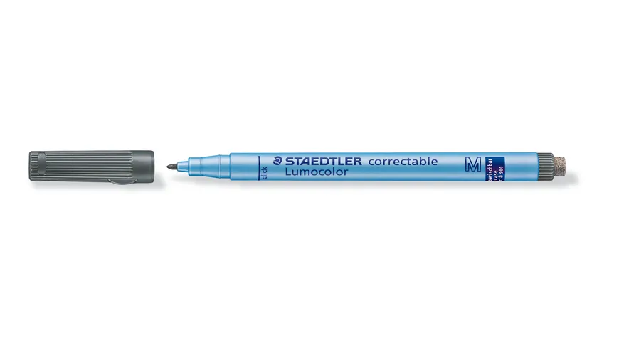STAEDTLER Universalstift LUMCOLOR mittel korregierbar schwarz