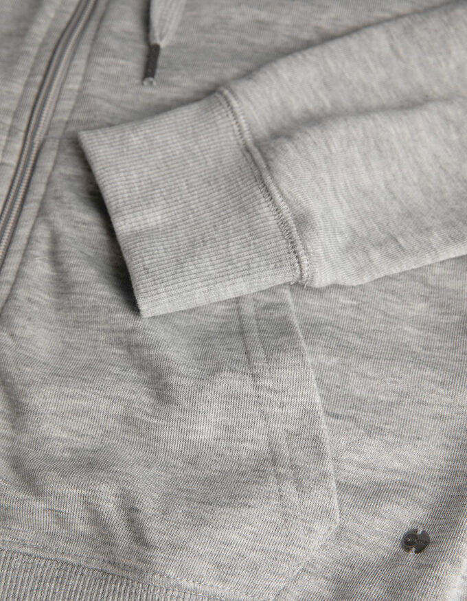 Sweatjacke - Kapuze mit Tunnelzug