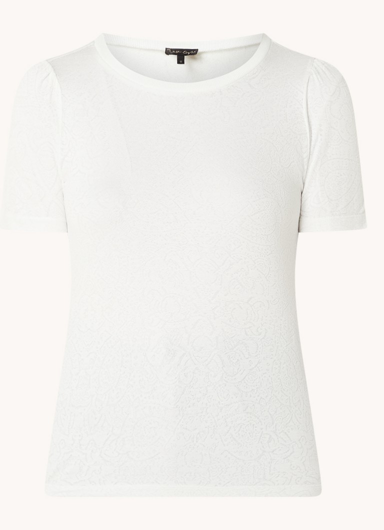 Phase Eight Kinsley Jersey Tee White 08