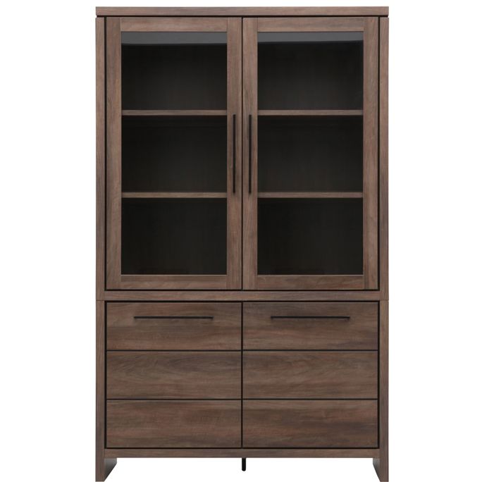 Trendhopper Vitrine Sefro Dark Almond