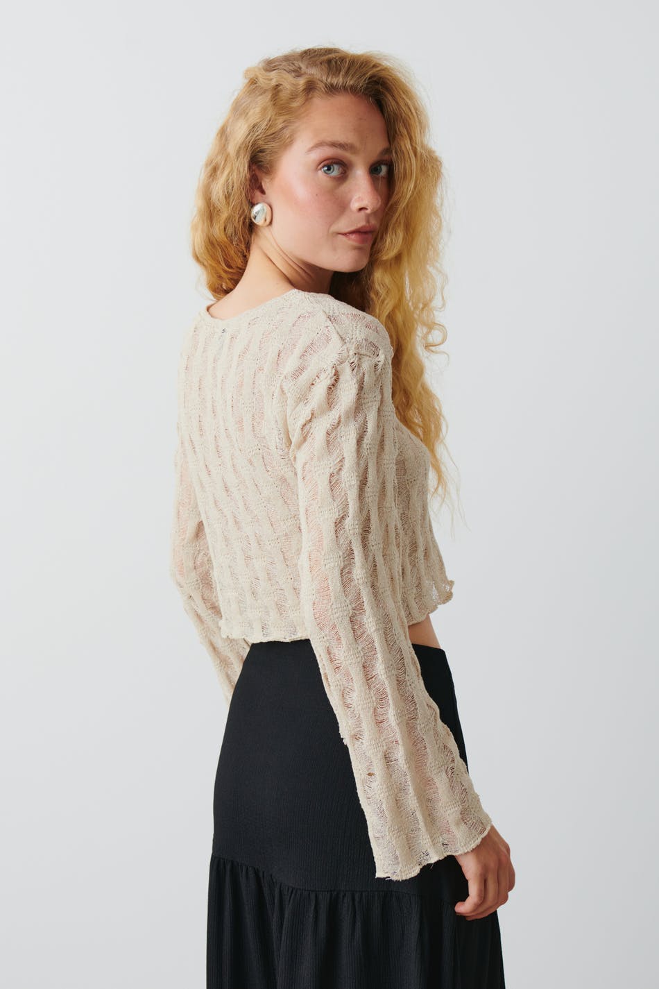 Cropped sweater