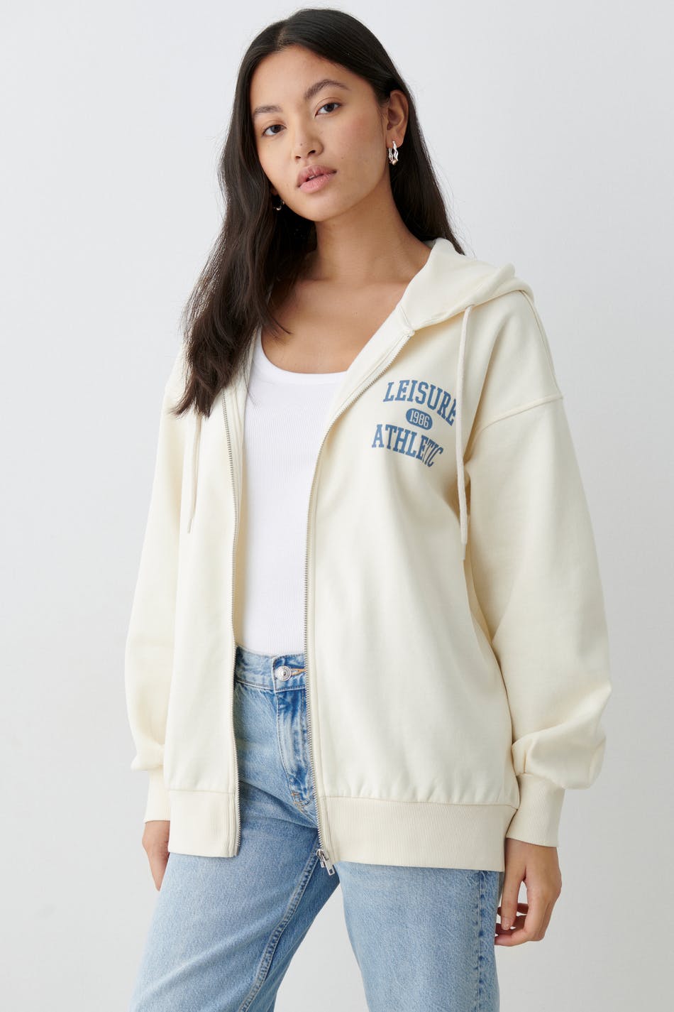 Vida zip hoodie