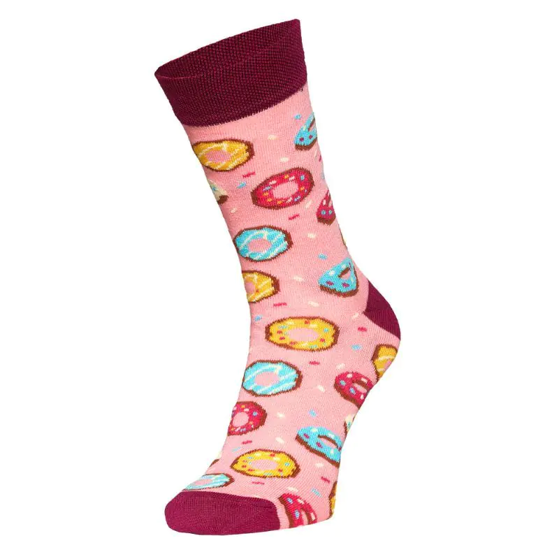 Life Hipster Socks Donut Mønster Størrelser 39-42