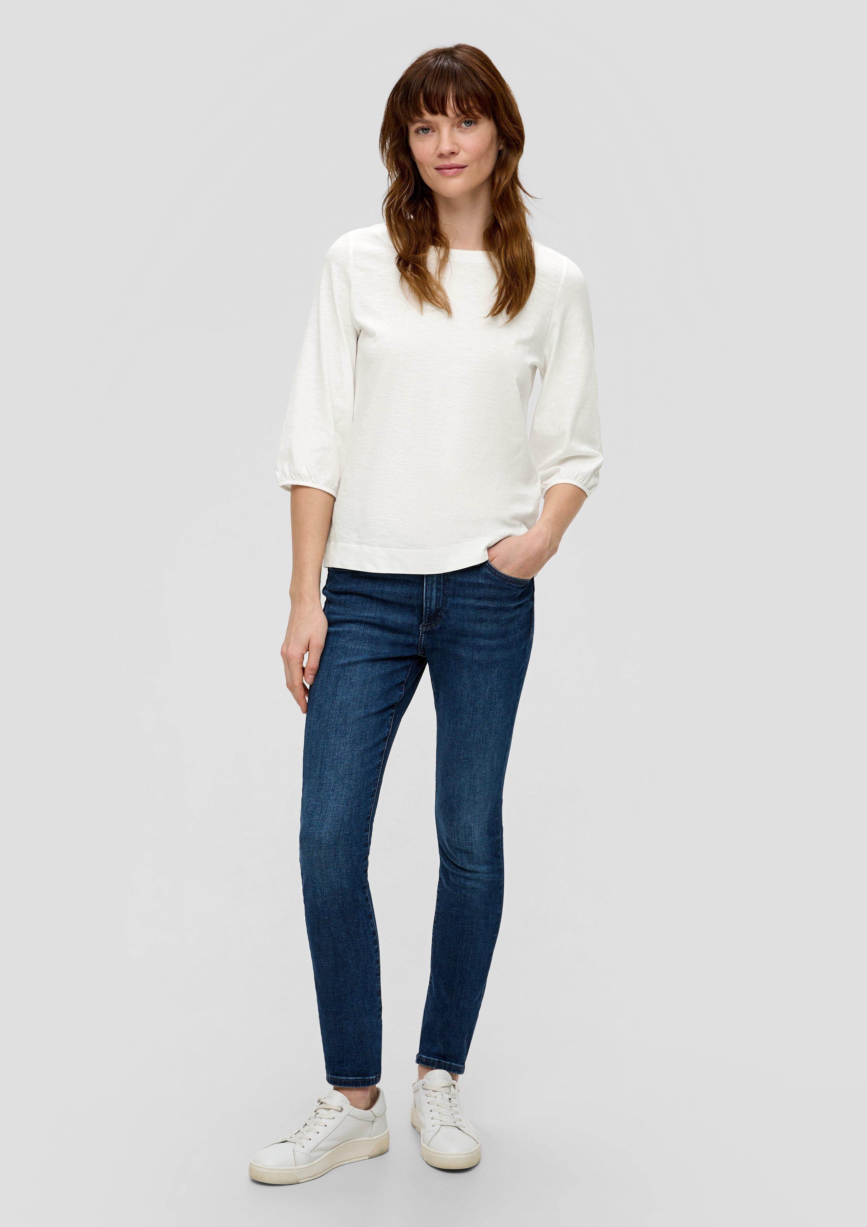 Baumwollshirt mit Puffärmeln  2145857-0210