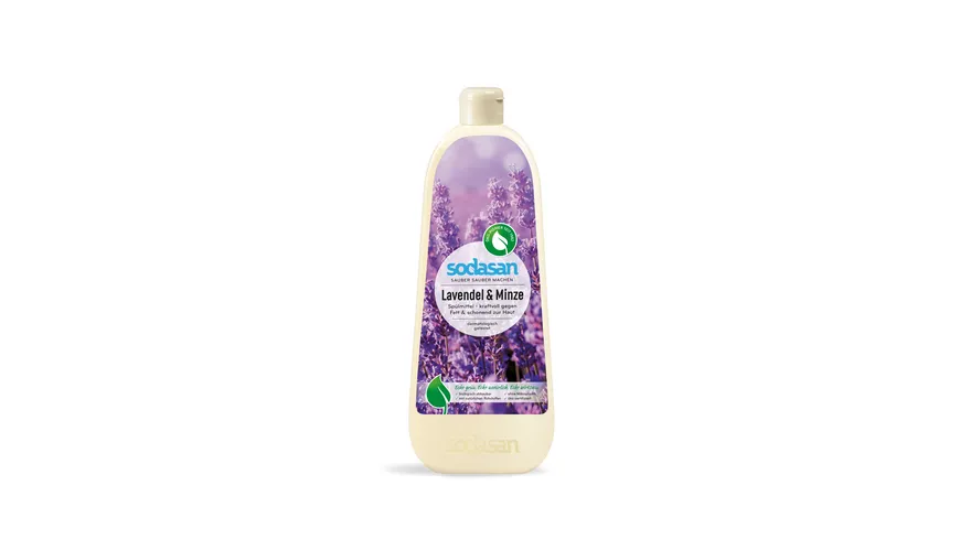 sodasan Geschirrspülmittel Lavendel & Minze 1 l