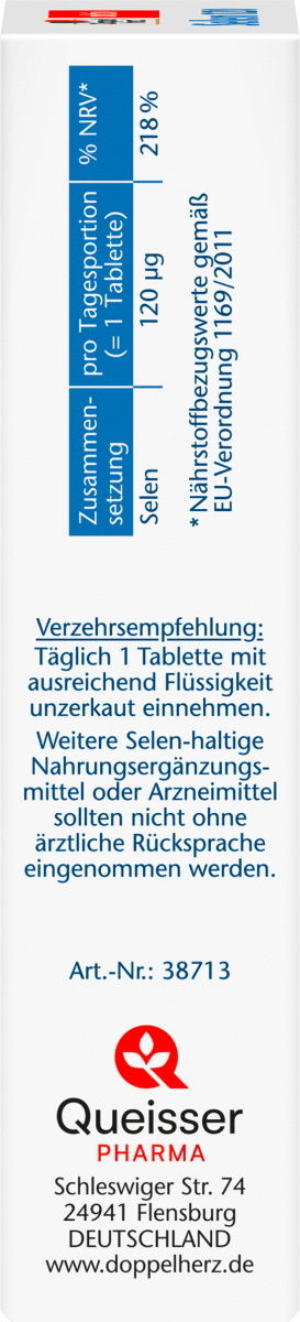 Selen 120 Depot Tabletten 45 St, 34,2 g