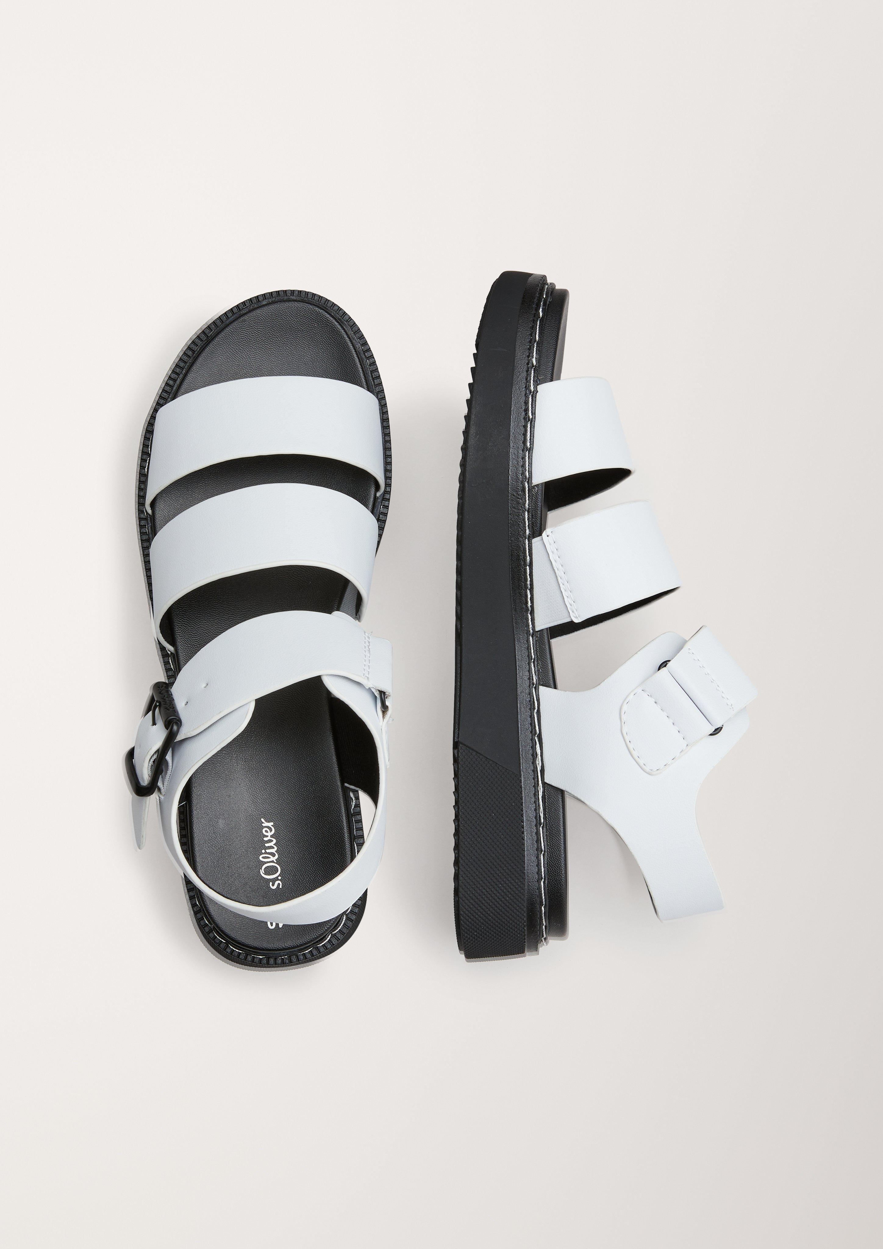 Sandalen in Lederoptik  6005717-100