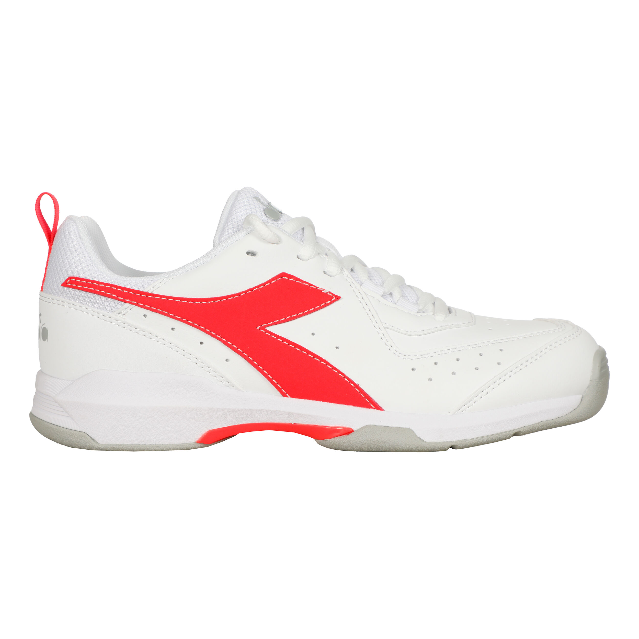 S. Challenge 5 SL Teppichschuh Damen - Weiß, Koralle