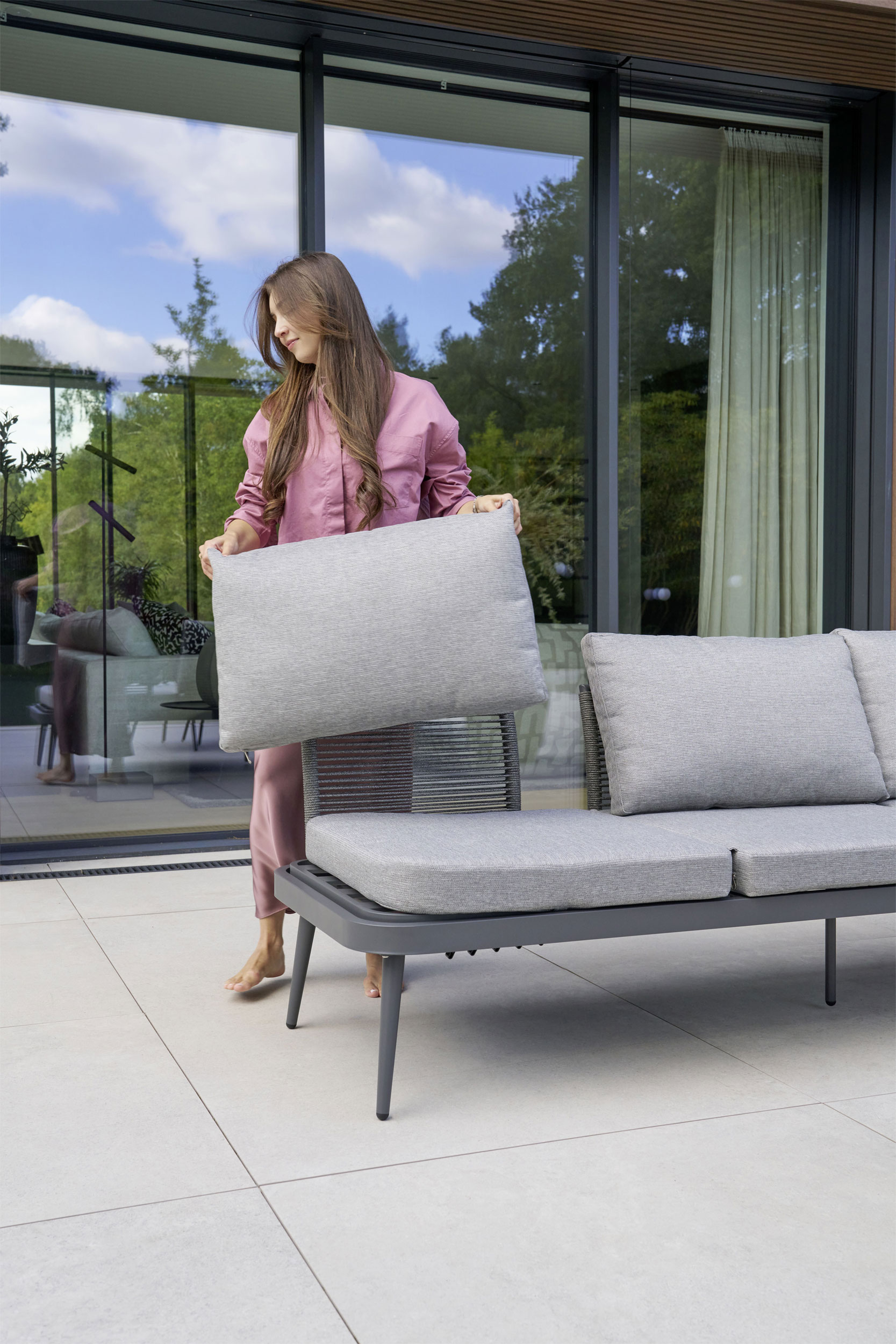 OUTDOORGartensofa rechts