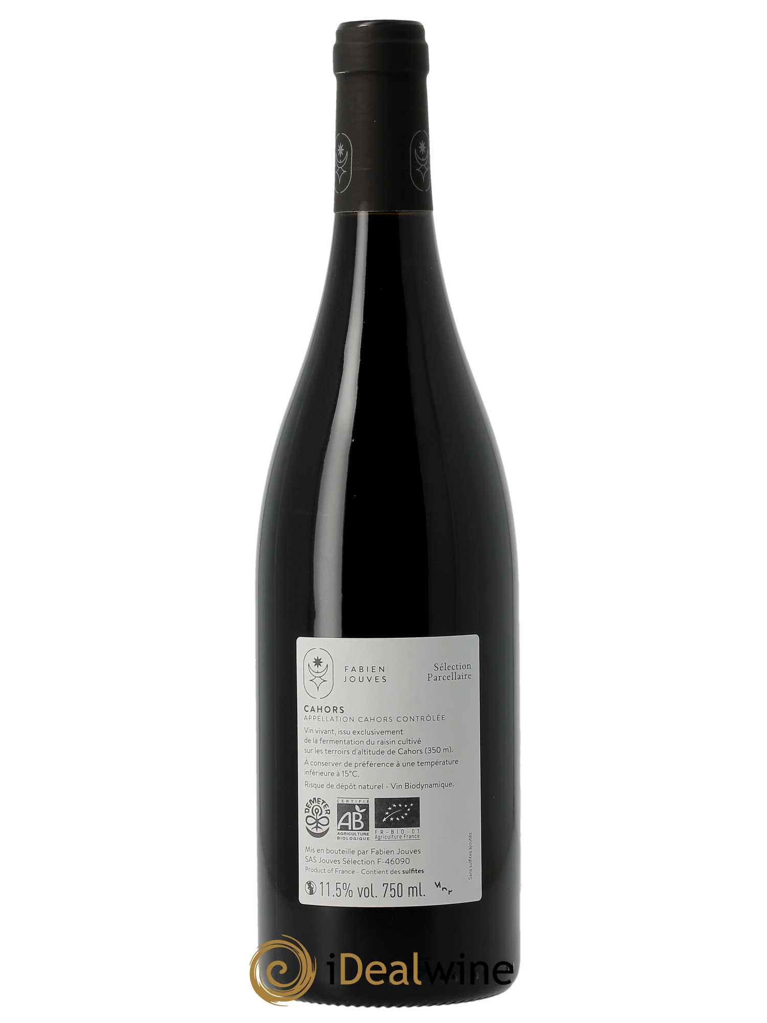 Cahors Mas Del Périé Les Escures Fabien Jouves  2022 - Lot de 1 Bouteille