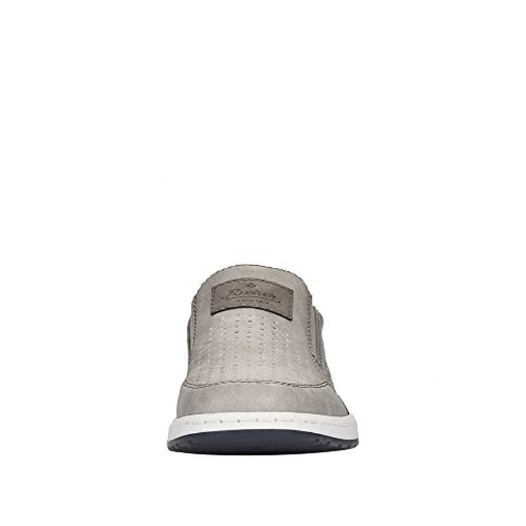 RIEKER Klassische Slipper grau