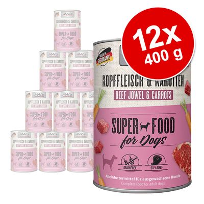 Sparpaket MAC's Adult Superfood 12 x 400 g