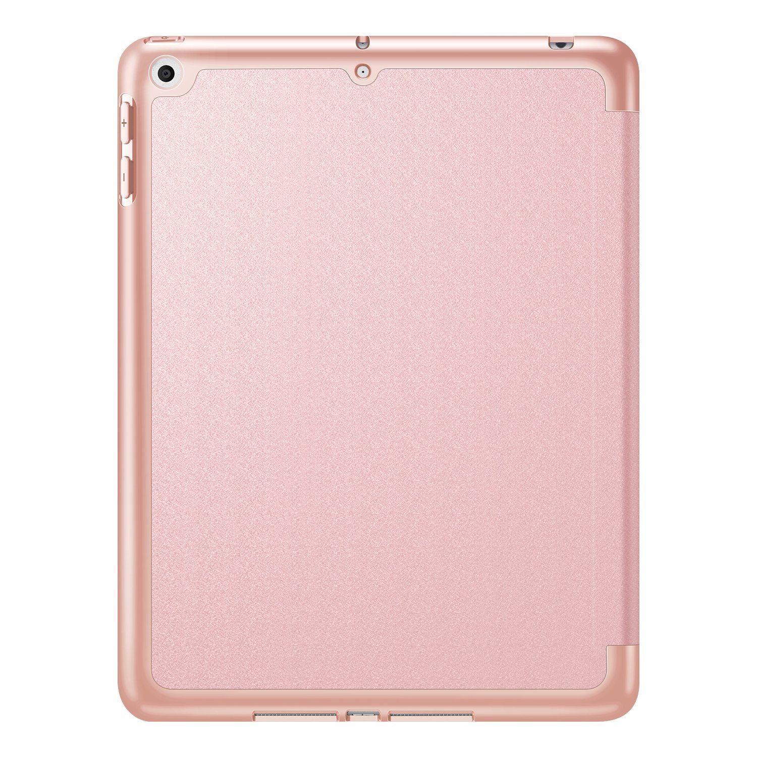 Fintie Tablet-Hülle Hülle für iPad 9. Generation 2021/8. Gen 2020/7. Gen 2019 10.2 Zoll - Superleicht Soft TPU Rückseite Abdeckung Schutzhülle mit eingebautem Pencil Halter, Auto Sleep/Wake