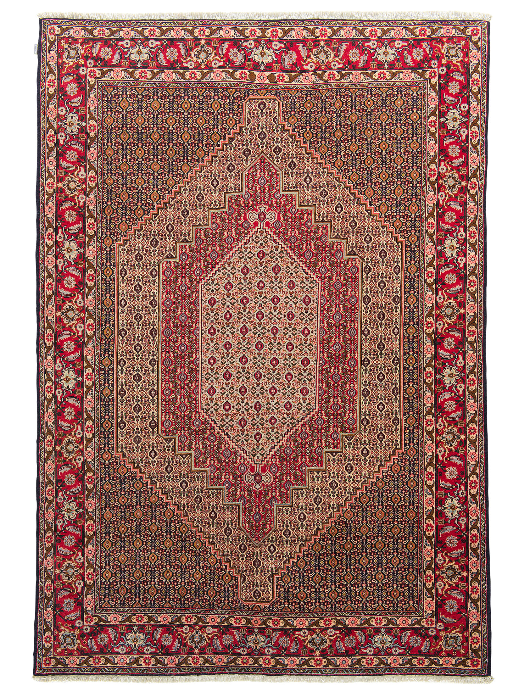 Senneh ca. 175 x 256 cm, Unikat / Einzelstück